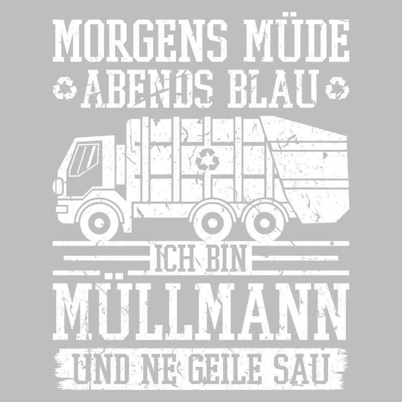Müllmann Abfalltechniker Müllabfuhr
