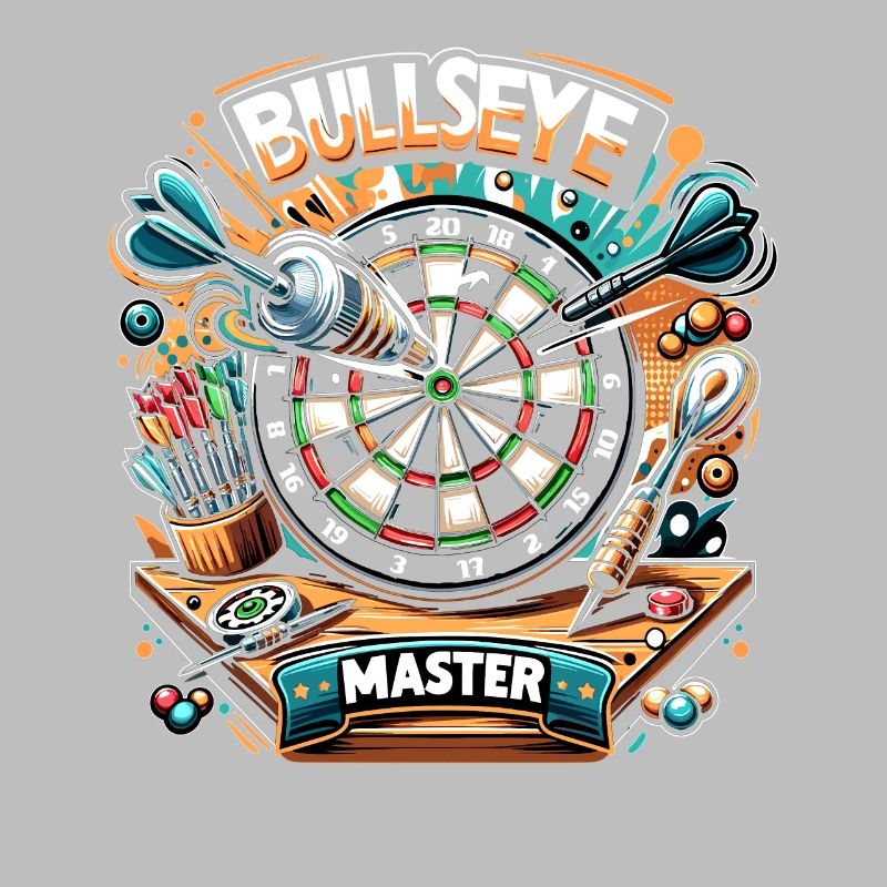 Bullseye Master : Conception de fléchettes colorées
