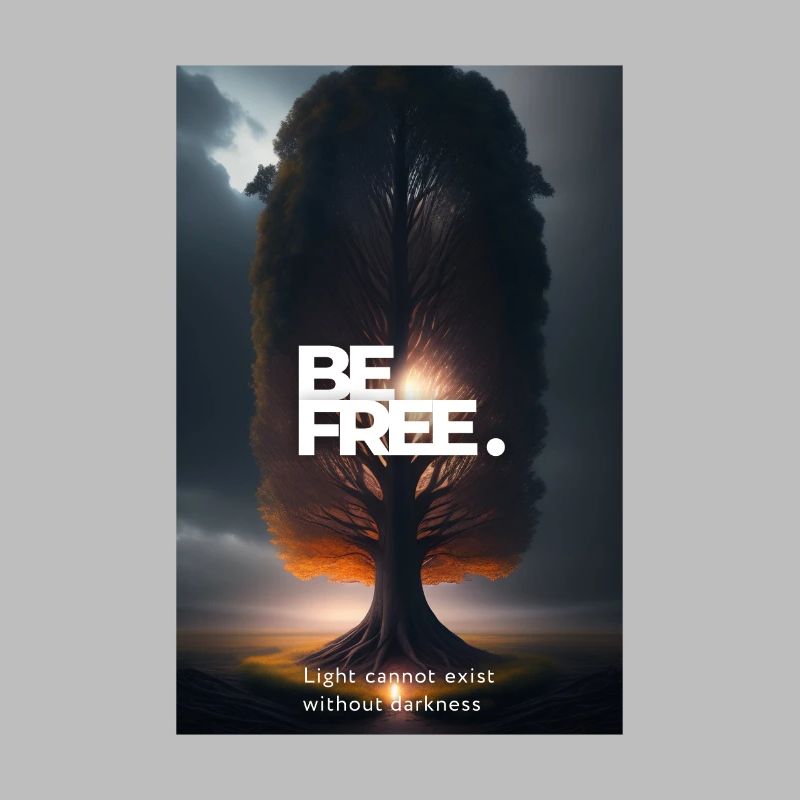 Light cannot exist without darkness