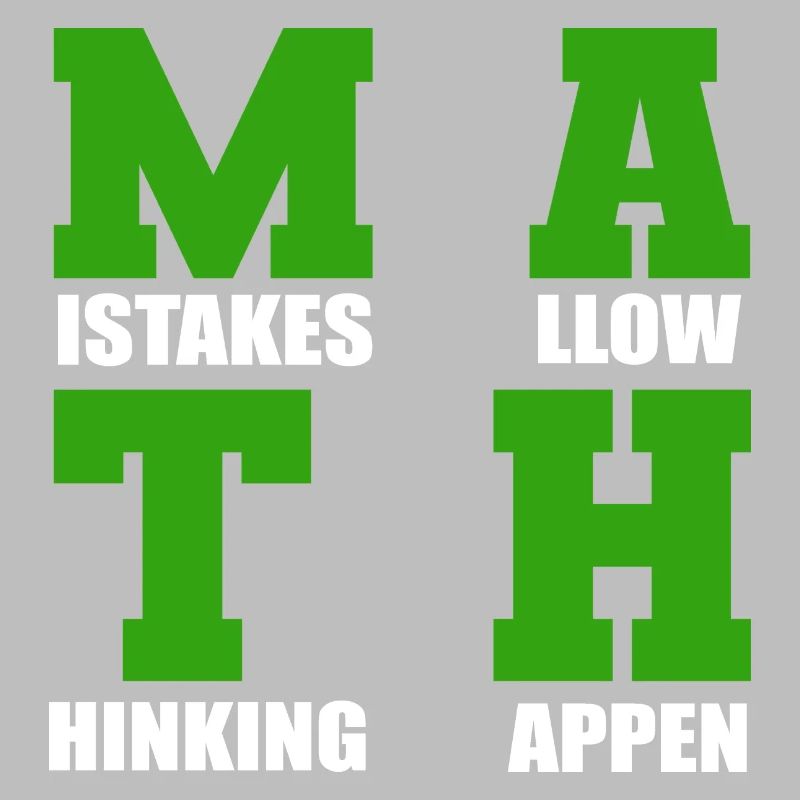 Mistakes allow thinking Math Tutor G