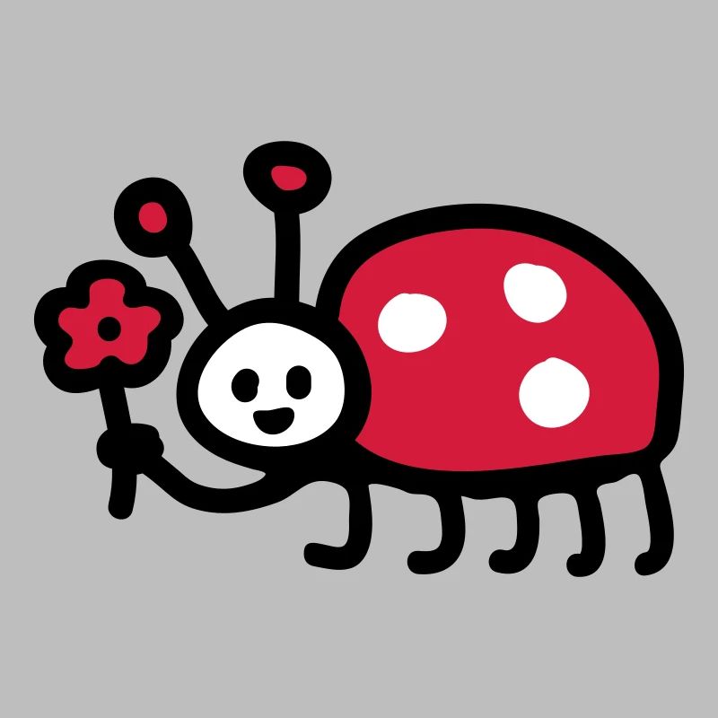 Ladybug - Flower 3