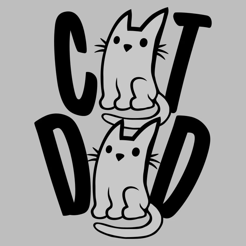 Logo de texte Cat Dad