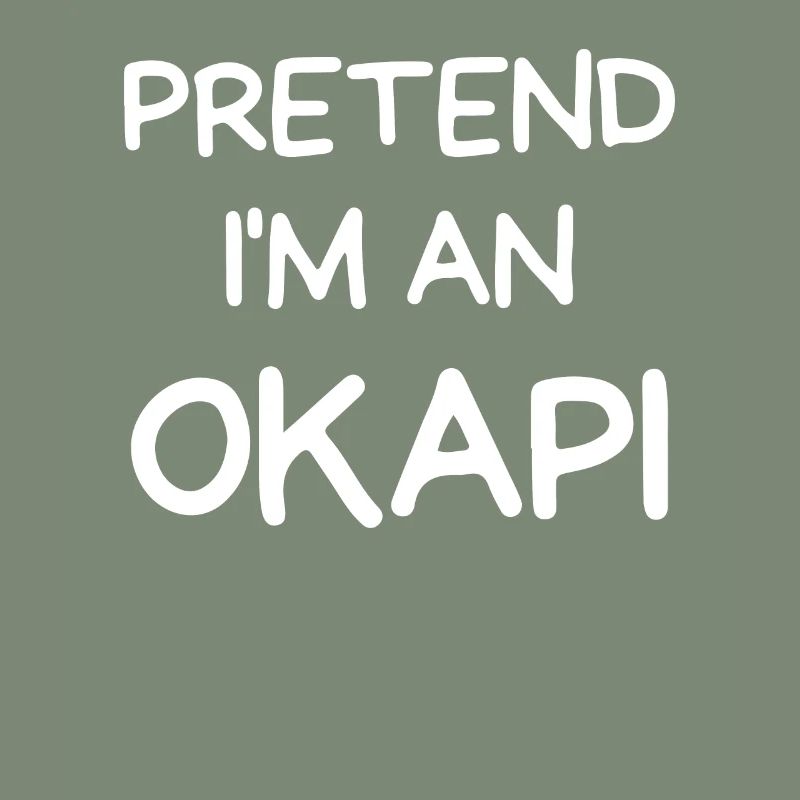 Stell dir vor ich bin ein Okapi Halloween