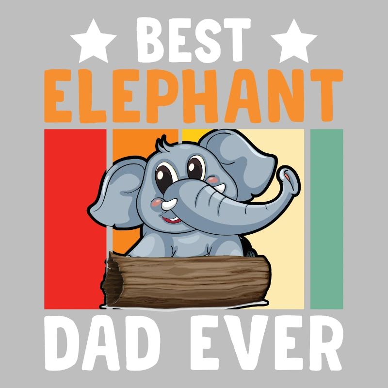 Elefanten Vater Tierpfleger Geschenk Idee