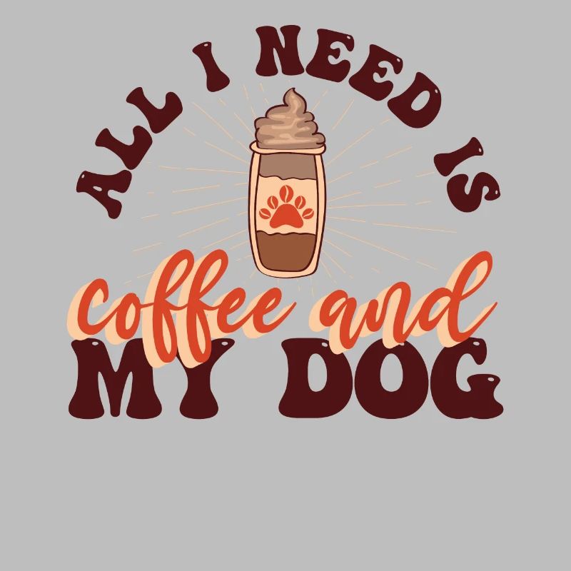 Coffee Cup Dog Coffee Lovers Déclaration