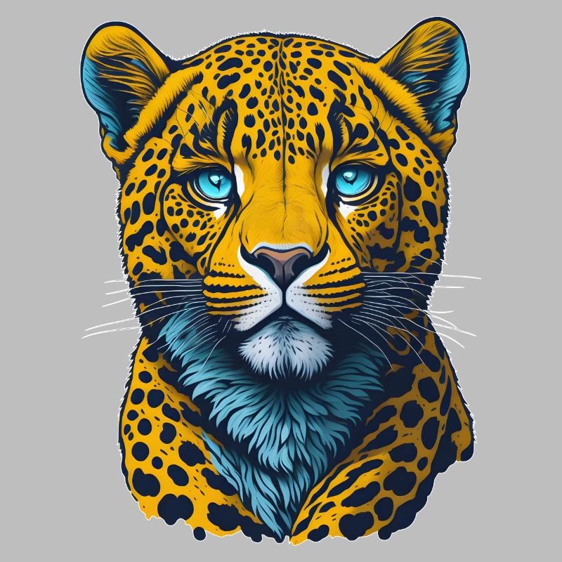 Leopard I Raubkatze der Savanne Afrikas I Geschenk