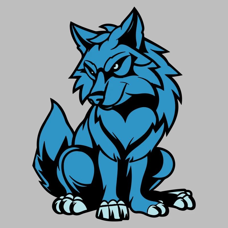 Wolf Comic Animal