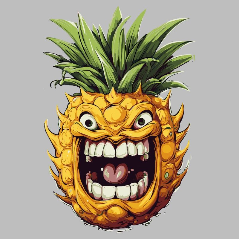 Drôle de fruit d’ananas