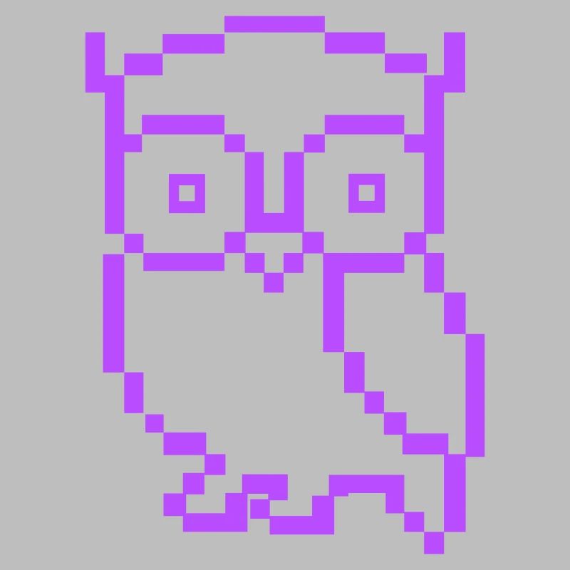 Pixel Eule