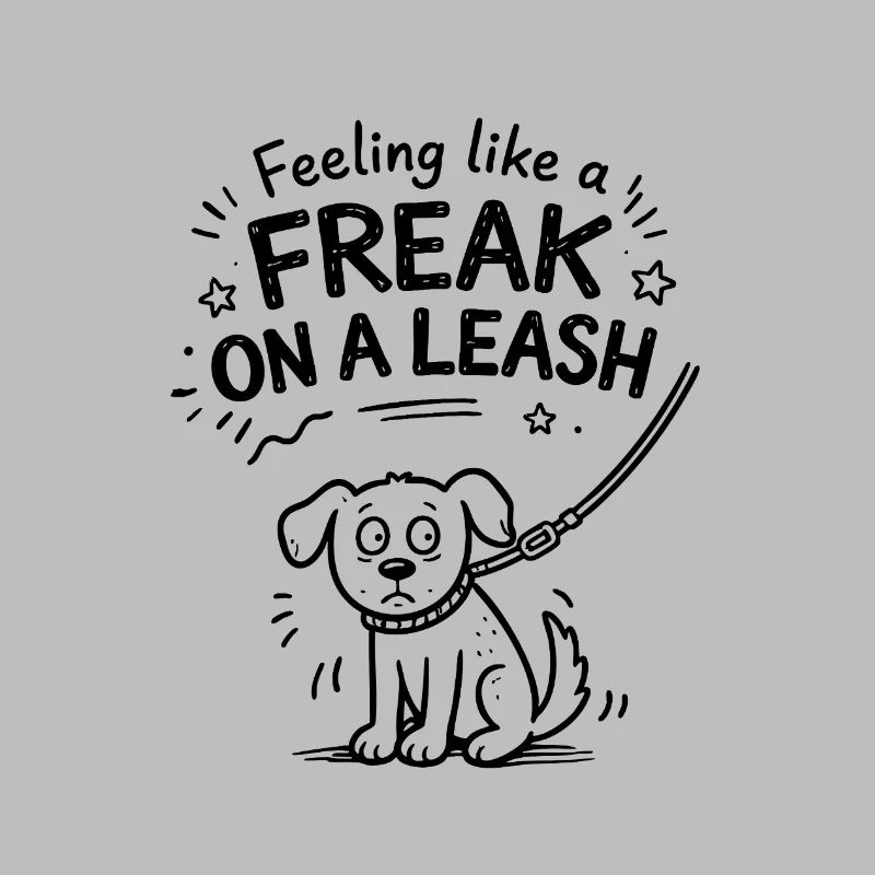 Feeling Like A Freak On A Leash Statement