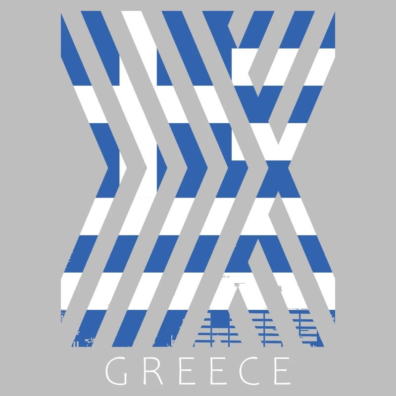 Drapeau de la Grèce Hellas Athènes Drapeau grec