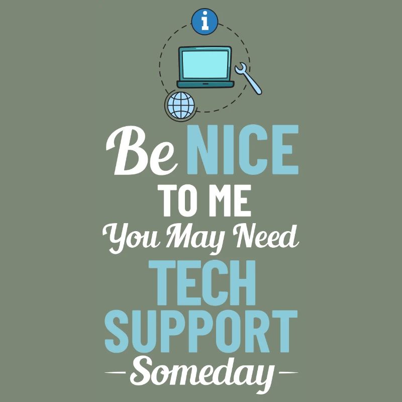 Tech Support IT Technischer Hilfe Helpdesk