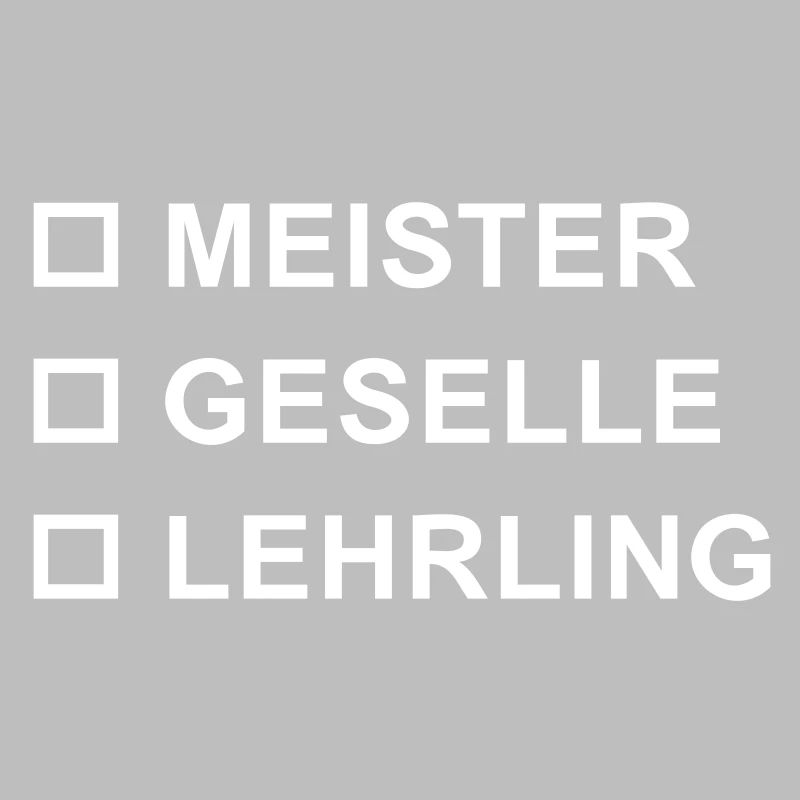 Maître Journeyman Apprentice