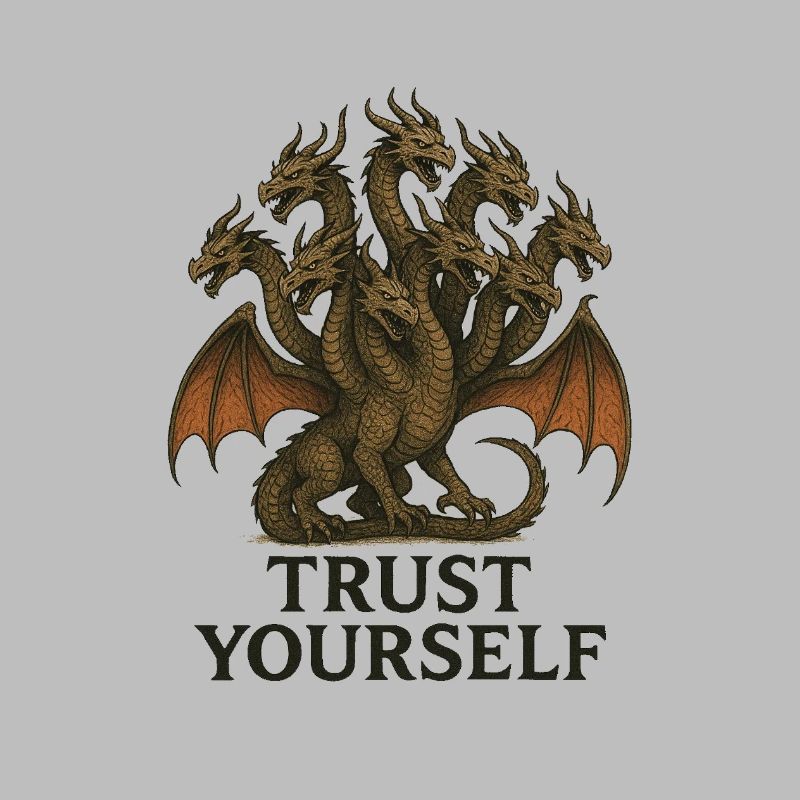 Neunköpfiger Drache: Vertraue dir selbst