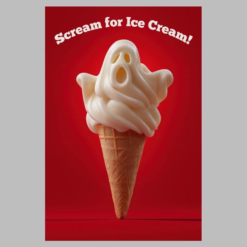 Cornet de glace Ghostly Scream