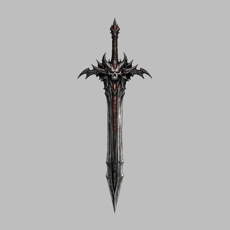 Dreadblade Skull Sword