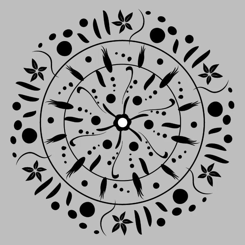 Grain Circle Pattern Gift Idea