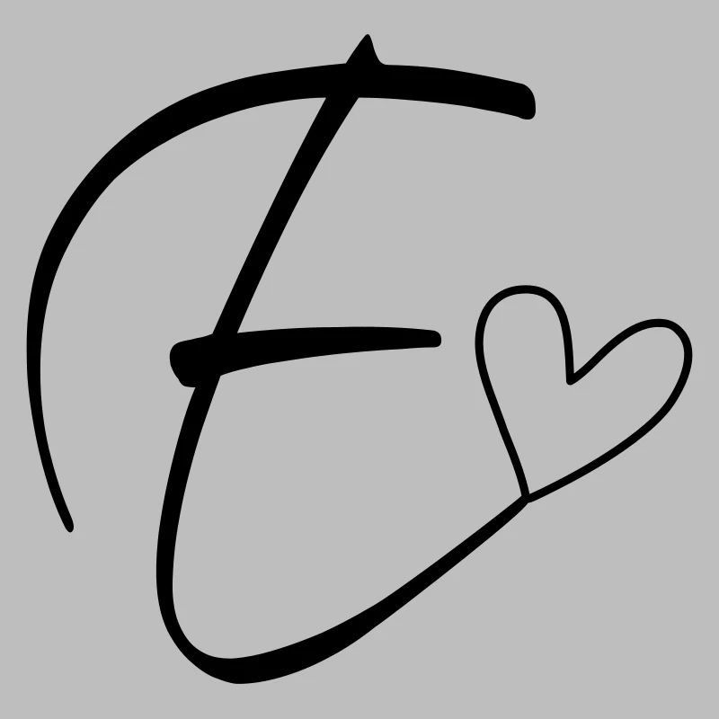 Lettre E Lettre E Calligraphie