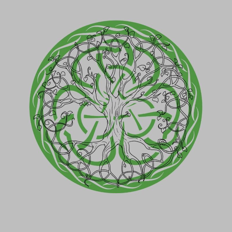 Celtic Ireland Viking Celtic Knot Pattern Tree