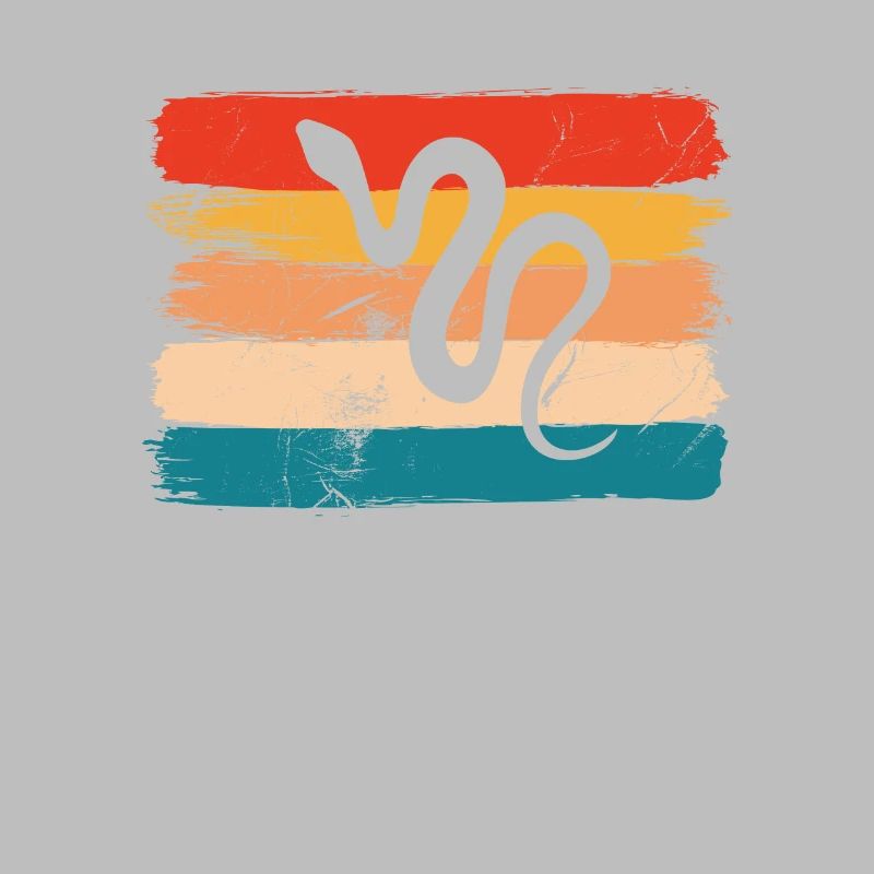 Snake Retro Reptile Python Gift idea