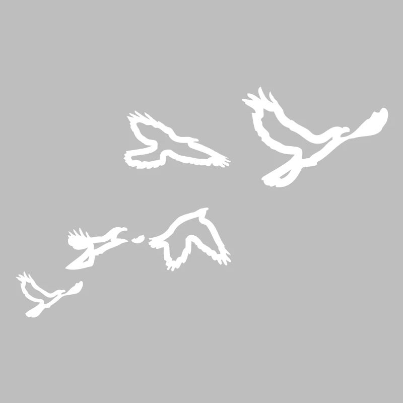 5 Voegel (1 color)