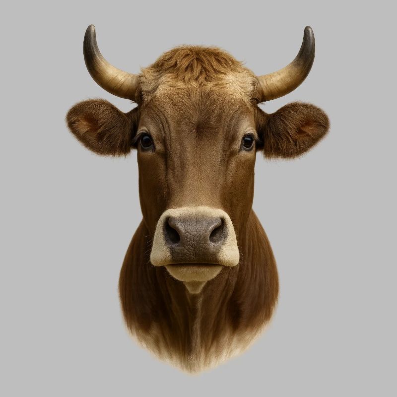 The most beautiful cow