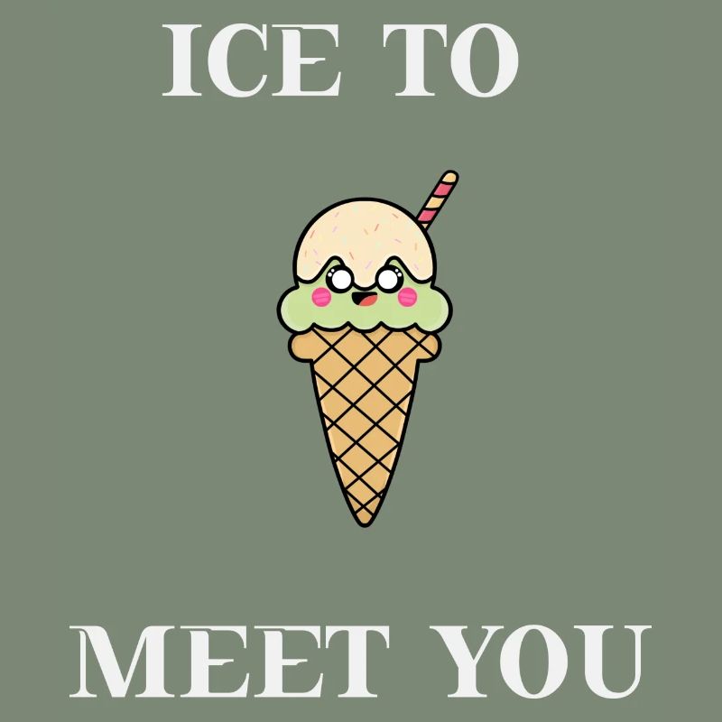 Glace pour vous rencontrer idée cadeau douce mignonne crème glacée