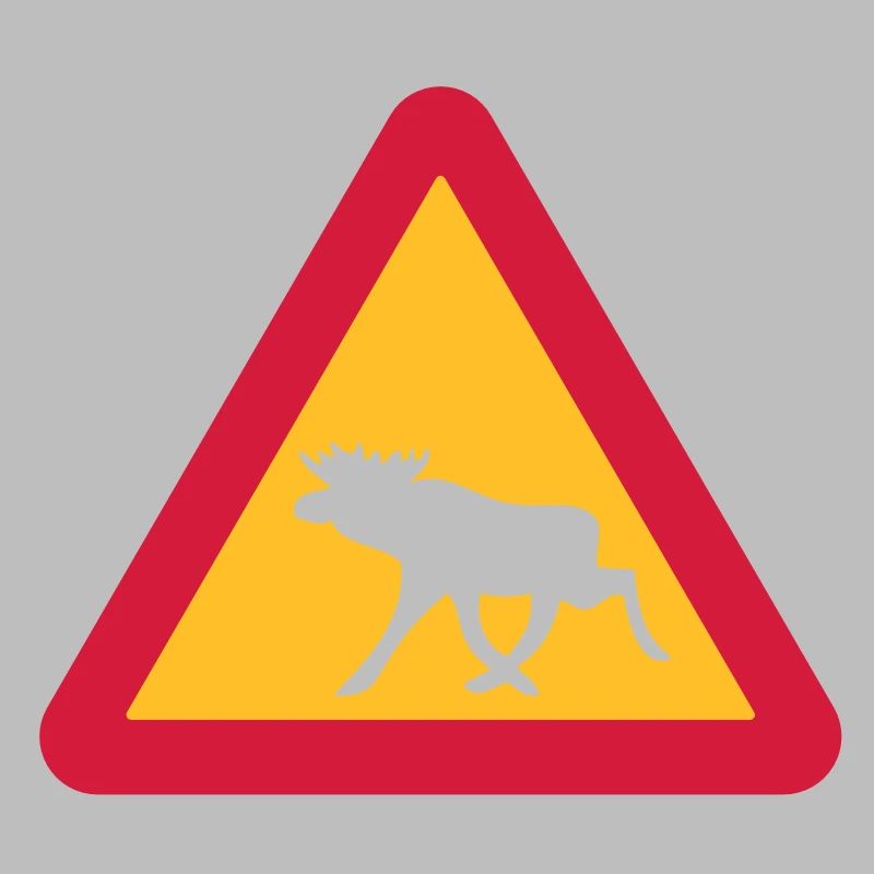 Caution Moose!