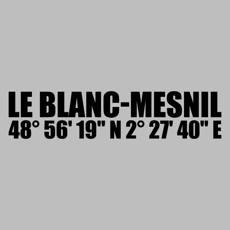 Le Blanc-Mesnil coordinates