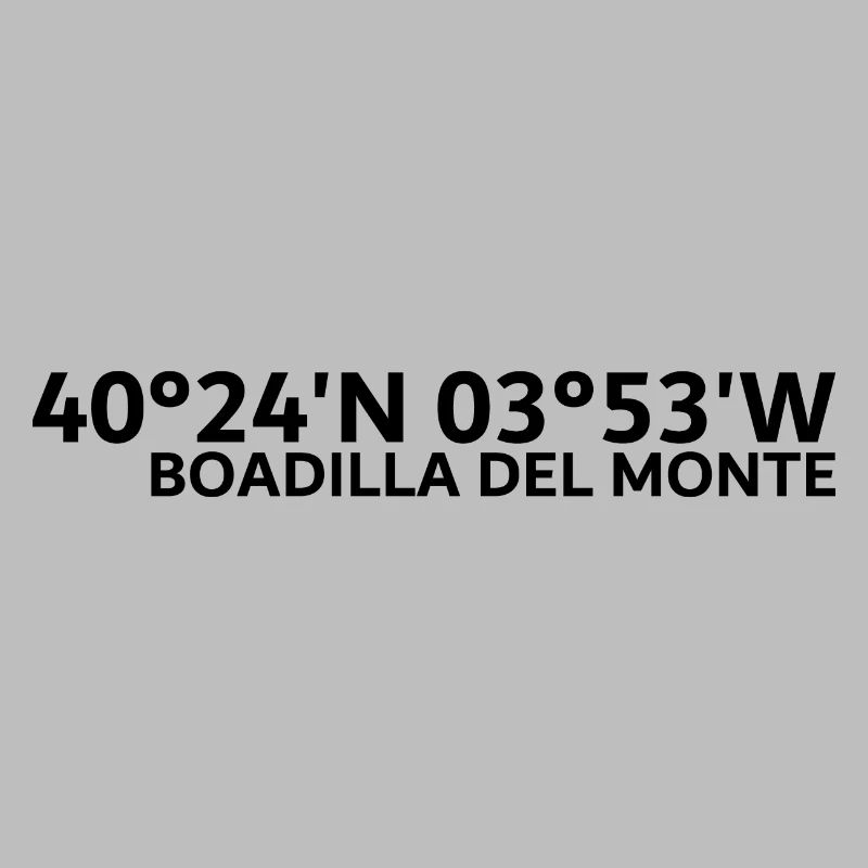 Coordonnées de Boadilla del Monte
