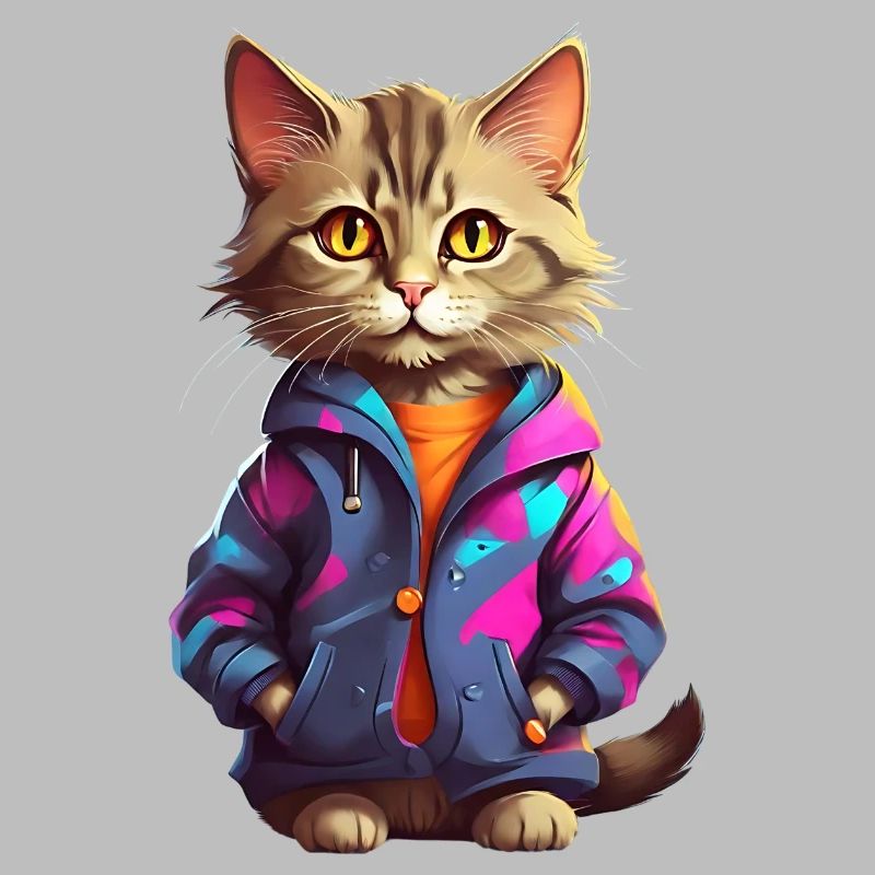 Chat Urbain Stylé