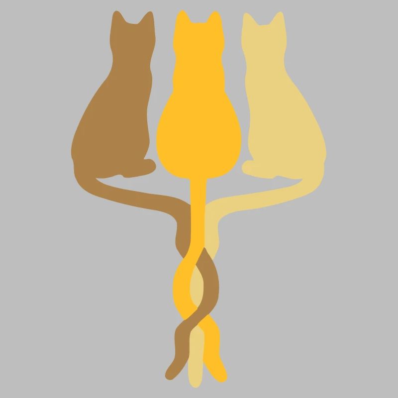 3 cats vector