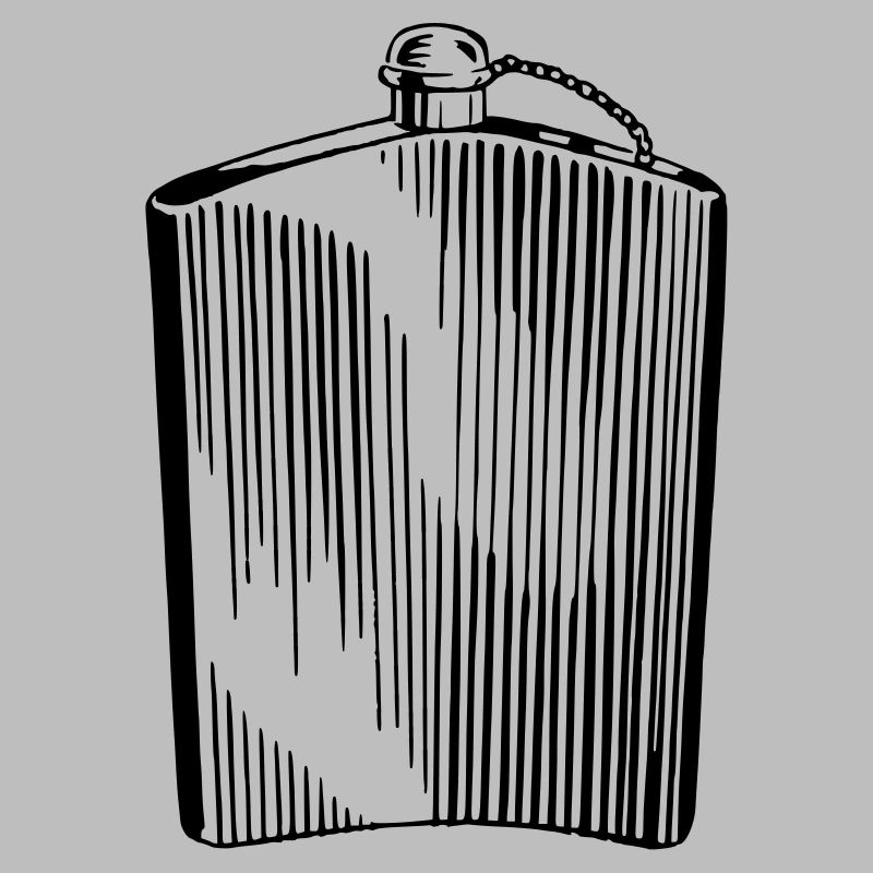 Flachmann Schnaps Flasche Geschenk Geschenkidee