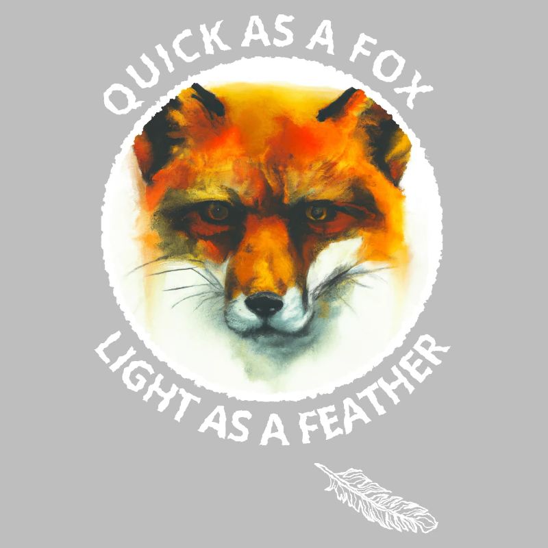 Quick Fox Light Feather Fox Fan Cadeau