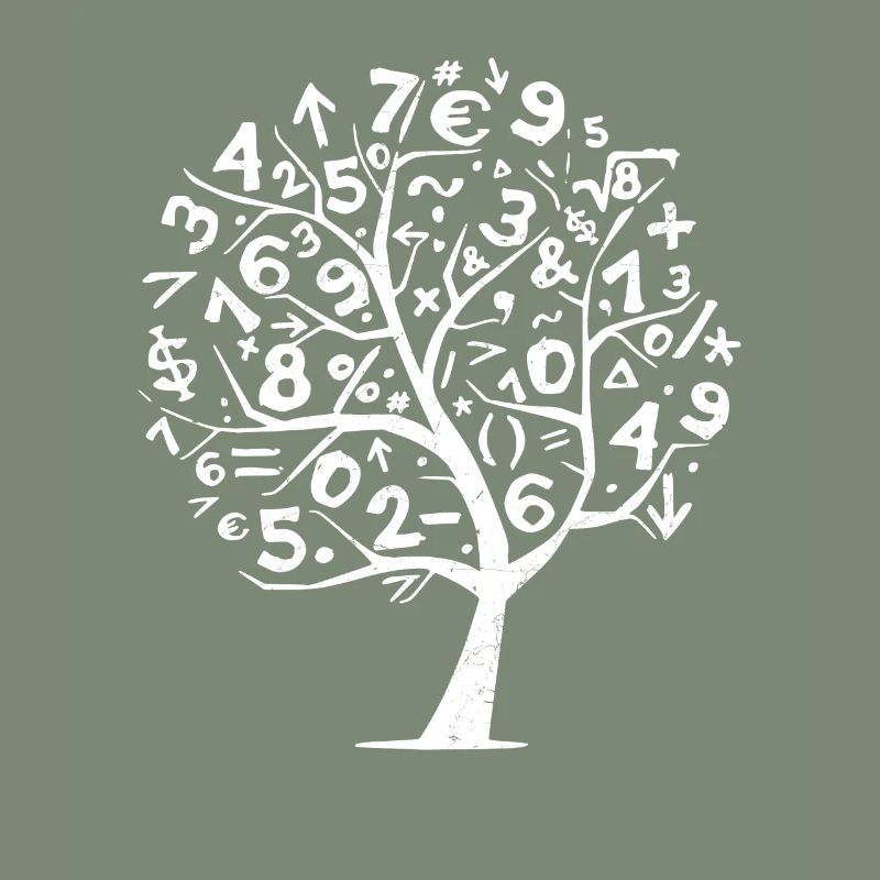 Mathematical Tree School Formula Pi University