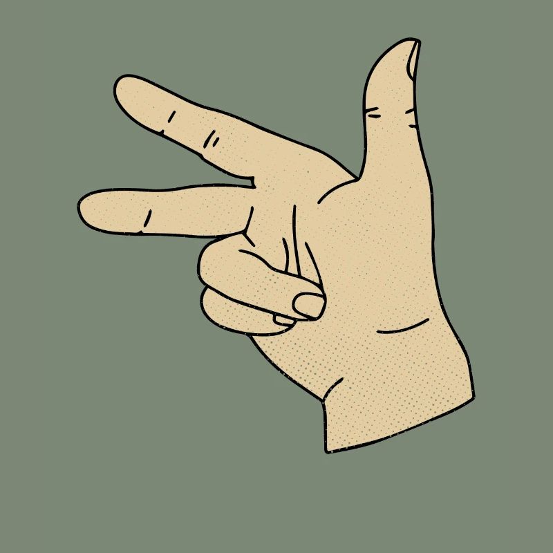 Three Finger Rule Physics Physicist Gift