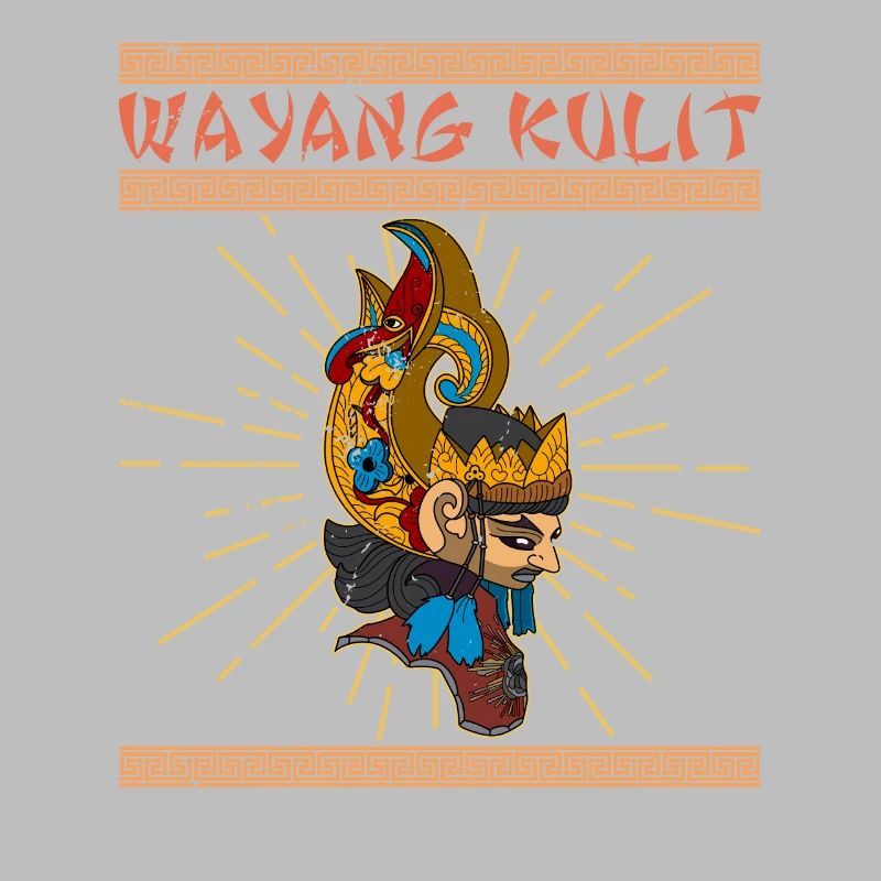 Wayang Marionette Bali Indonesien Java Asien