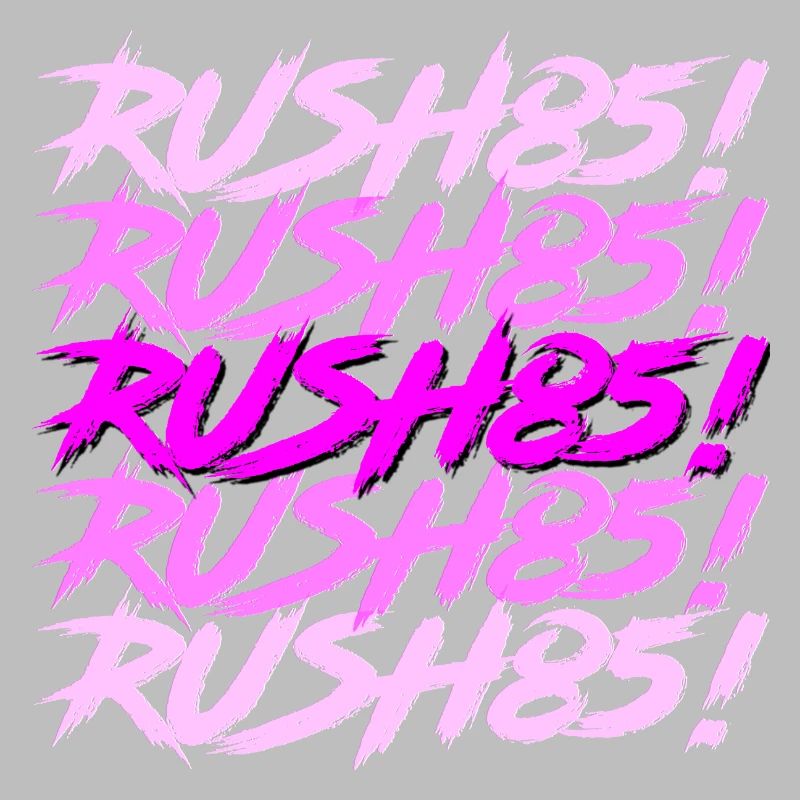 Synthwave / Cyberpunk Title Design RUSH85! -Hell