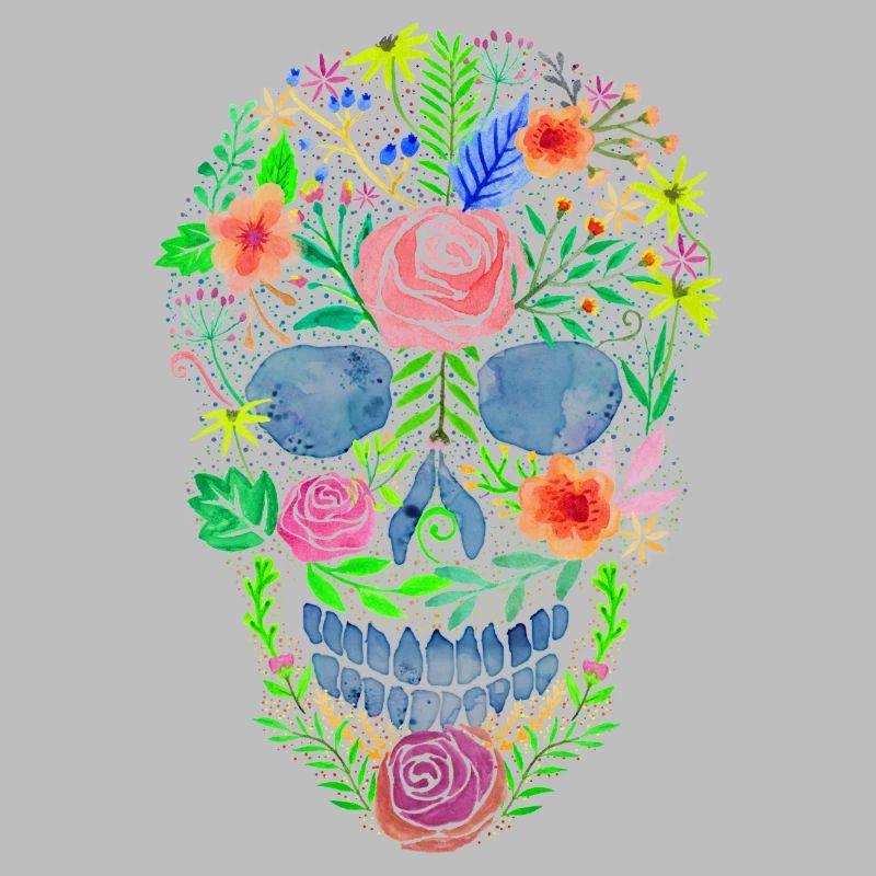 Crâne de fleur