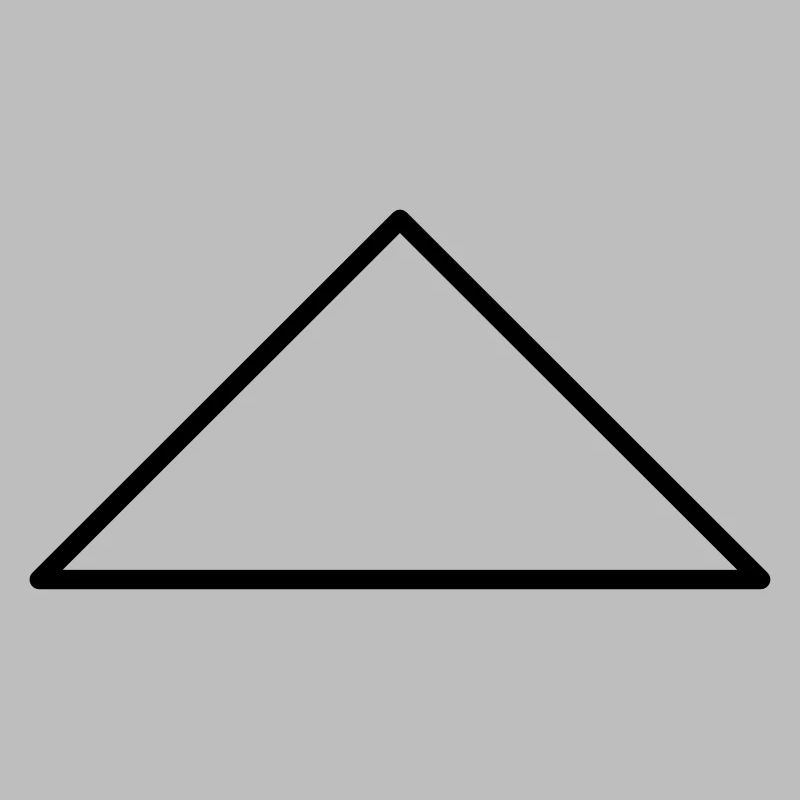 Math symbol - equilateral triangle