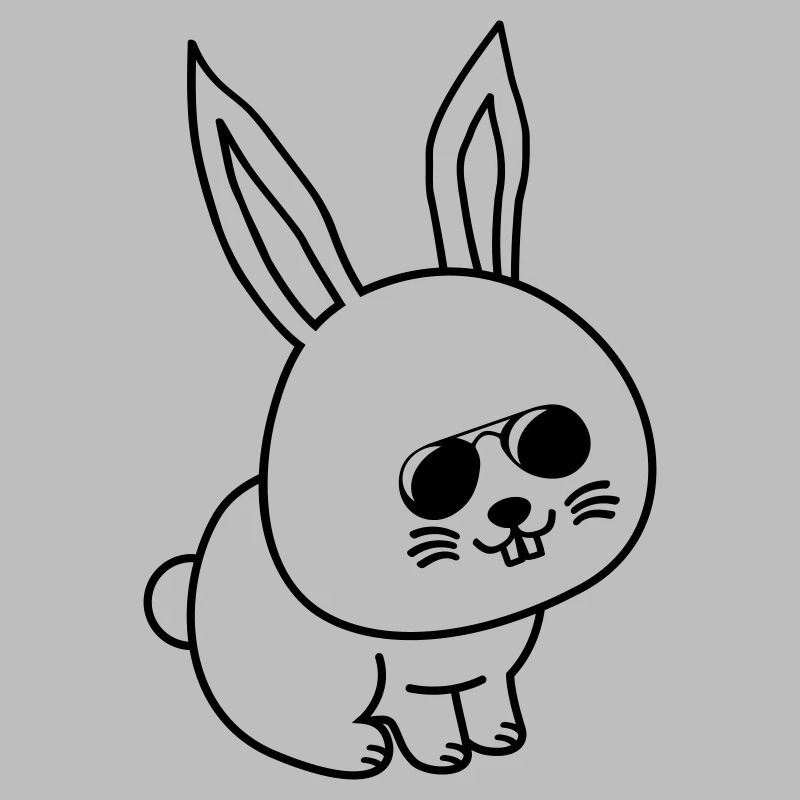 Lapin Bande Dessinée Cool