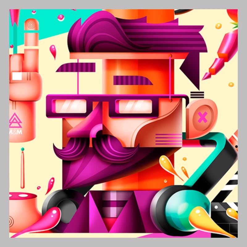 logo hipster