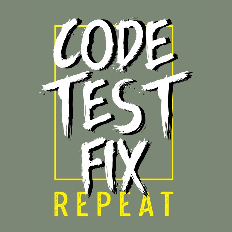 Code-Test-Fix. Computertechniker Gift