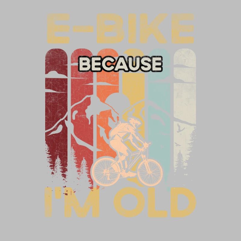 E-bike parce que je suis vieux pour un e-biker pour e-bi