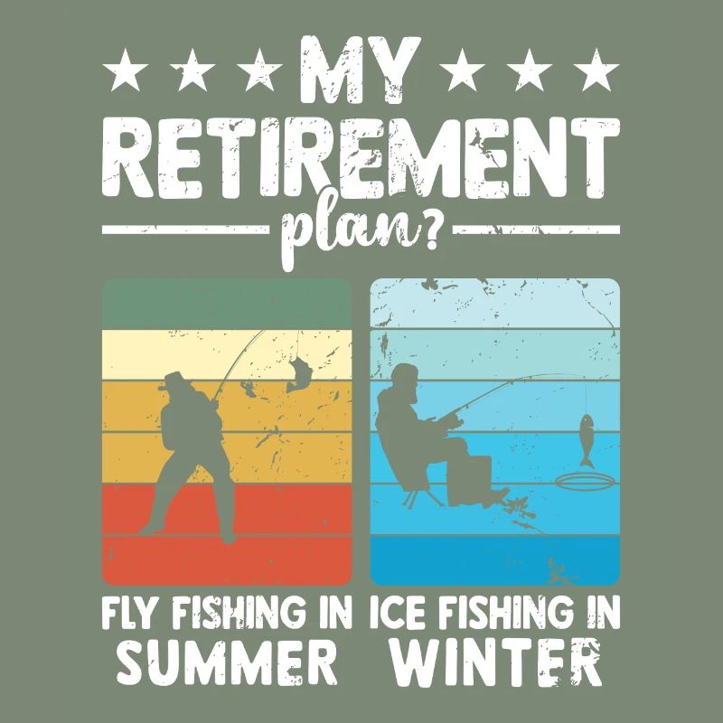 Pensionsplan Fliegenfischerei -Eisfischen