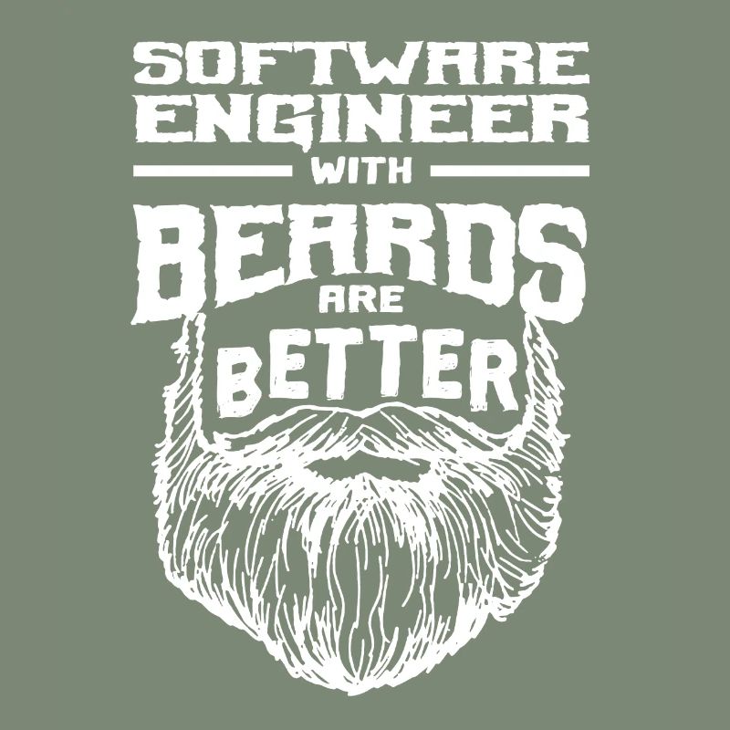 Software engineer with beards is better development
