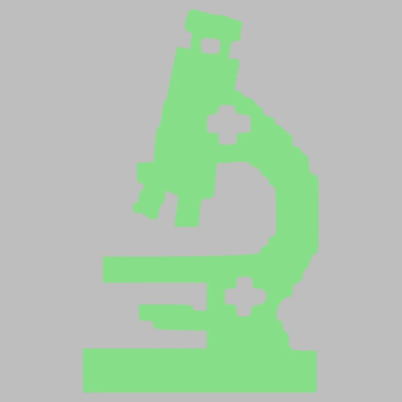 Microscope Pixel Laboratory Icon
