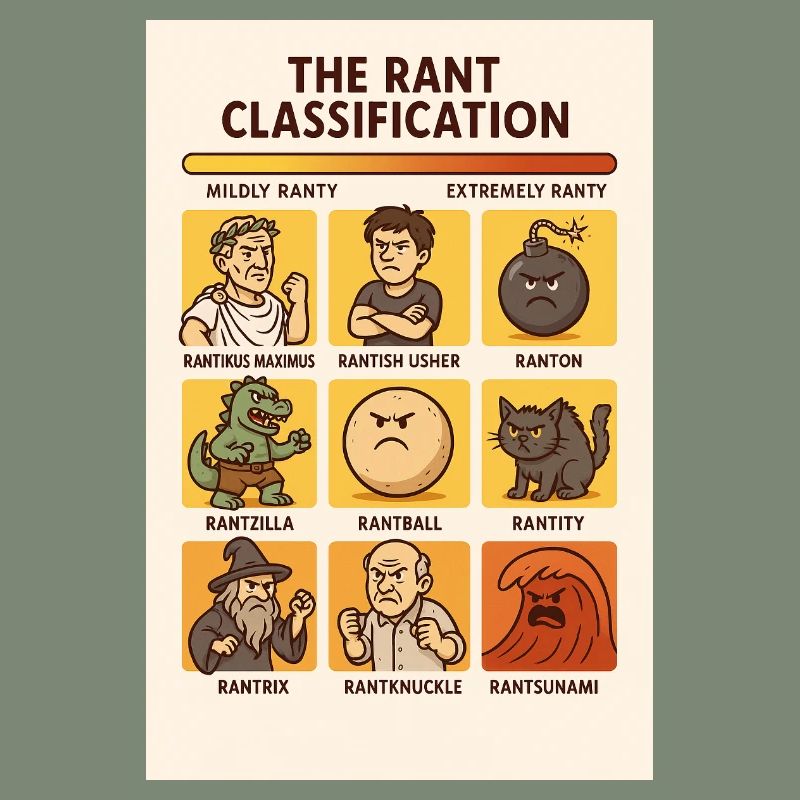 Classification Rant (anglais)