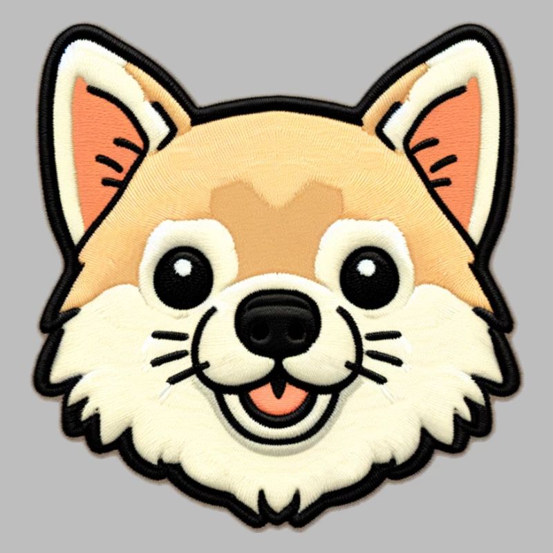 Kuscheliger Corgi Patch