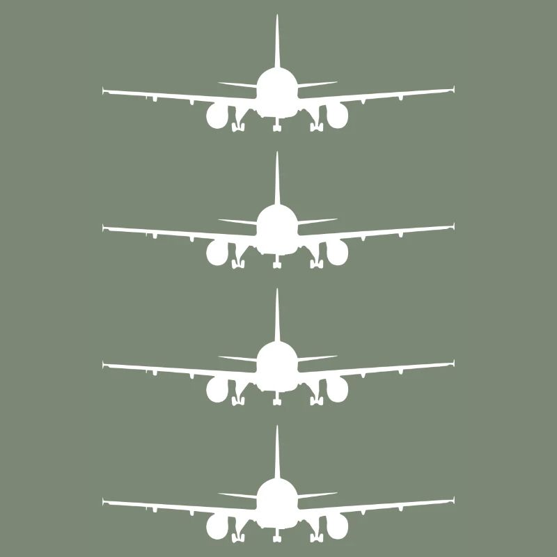 Flugzeug Luftfahrt Geschenk Pilot Copilot